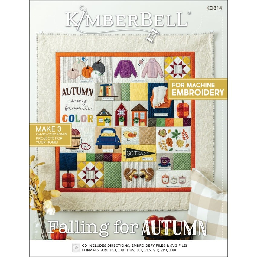 Falling for Autumn Designers: Kimberbell Machine Embroidery CD KID814