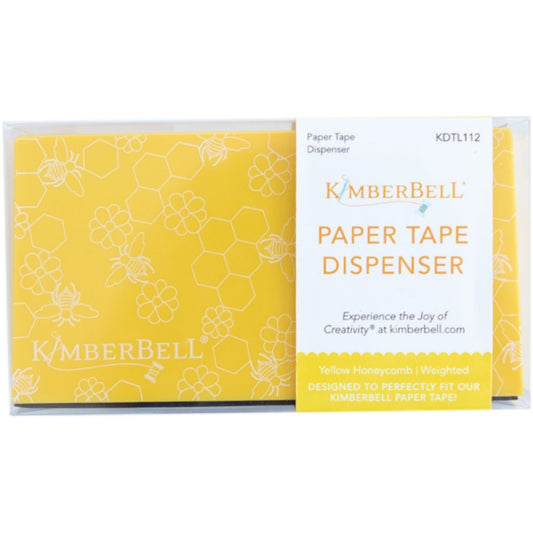 KimberbellPaper Tape Dispenser Yellow Honeycomb KIDKDTL112