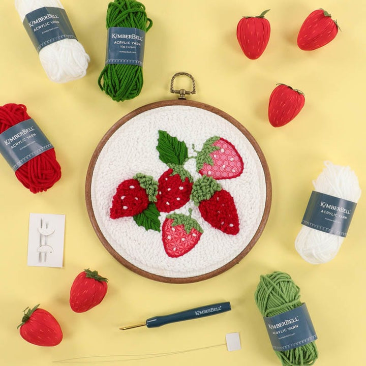 Kimberbell So Berry Happy Punch Needle Plus Kit KPNK1021-K