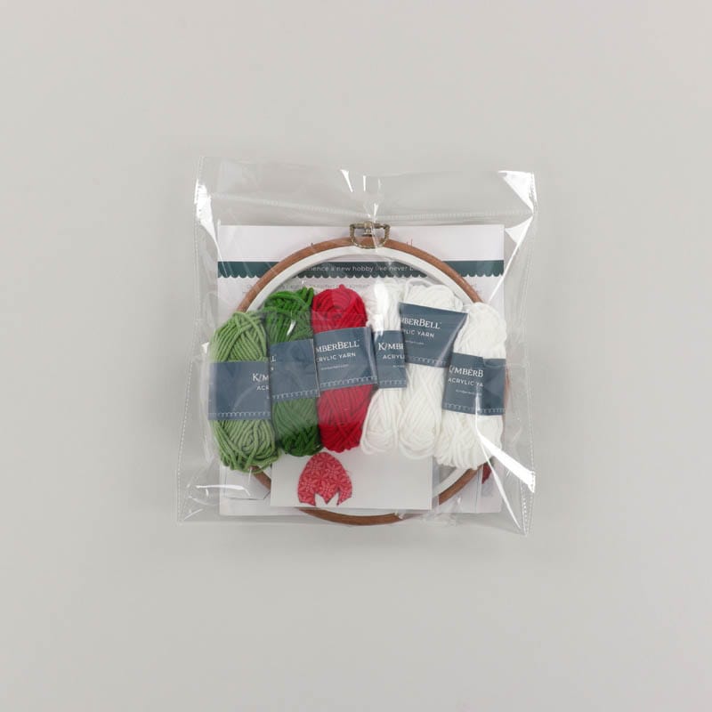 Kimberbell So Berry Happy Punch Needle Plus Kit KPNK1021-K