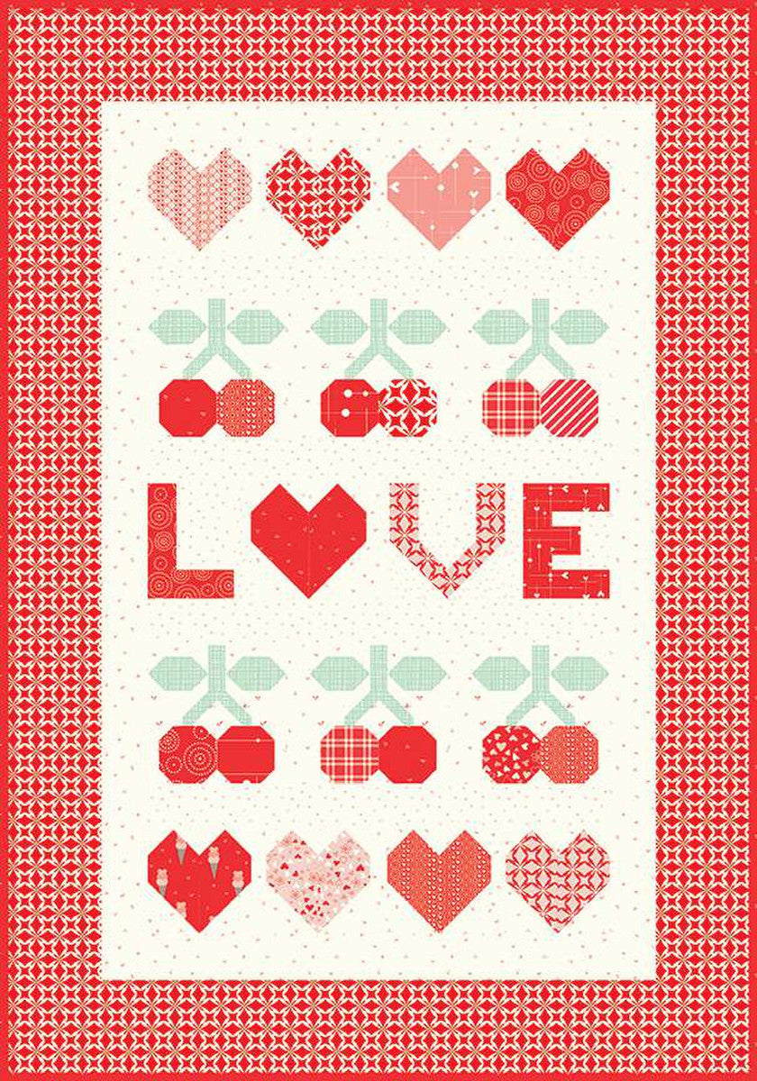 Riley Blake This Is Love Wall Hanging Boxed Kit
