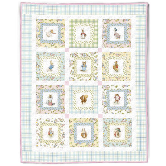 Pre-Order Machine Embroidery Peter Rabbit™ and Friends Quilt Feb 2027