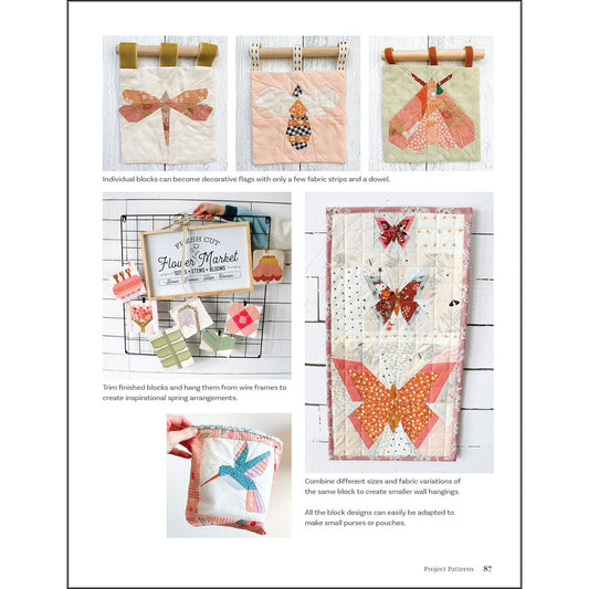 Wonderful World of Paper-Pieced Quilt Blocks 30 Nature-Inspired Designs and a Beautiful Sampler LAN0628W Liza Taylor