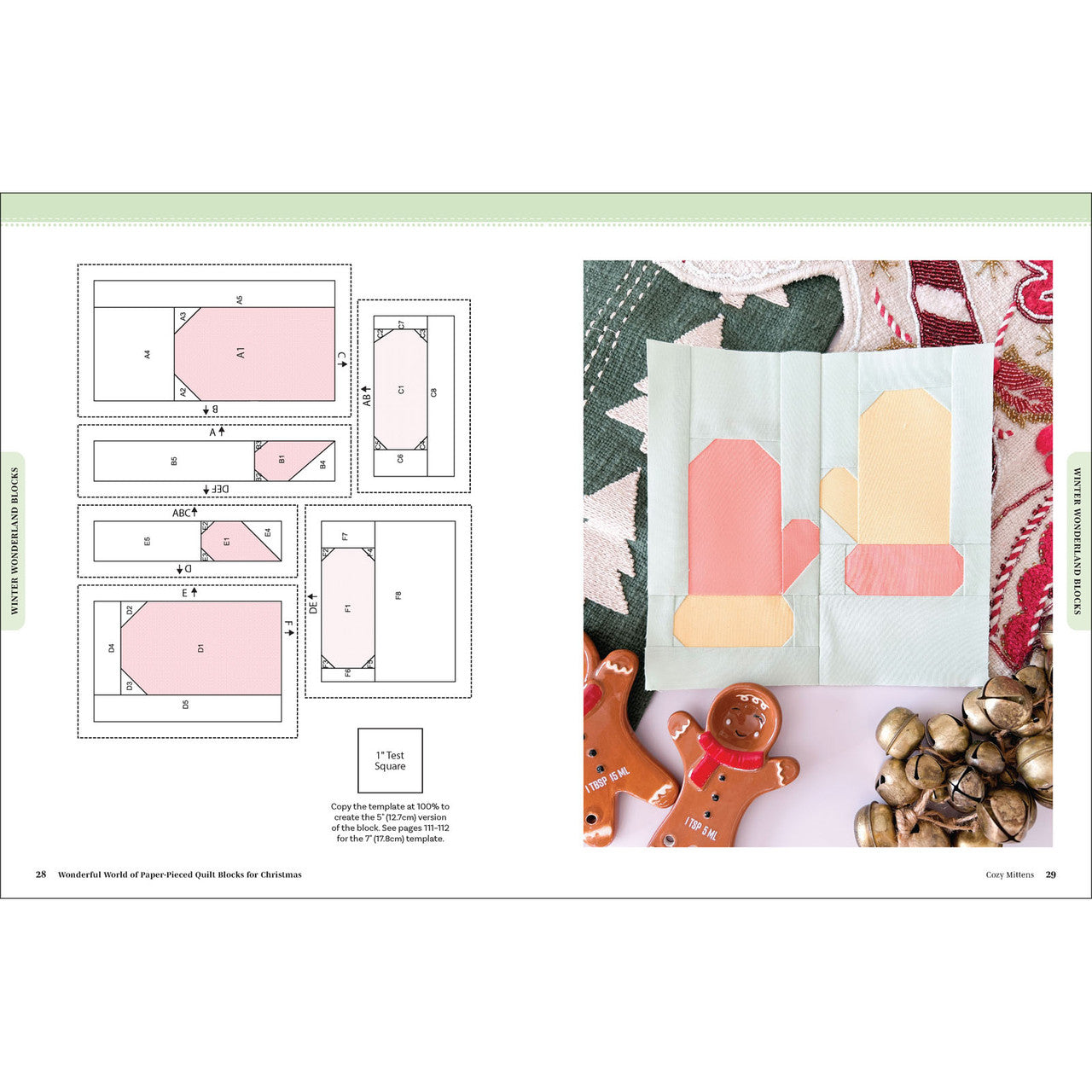 Pre-Order Liza Taylor Wonderful World of Paper-Pieced Quilt Blocks for Christmas