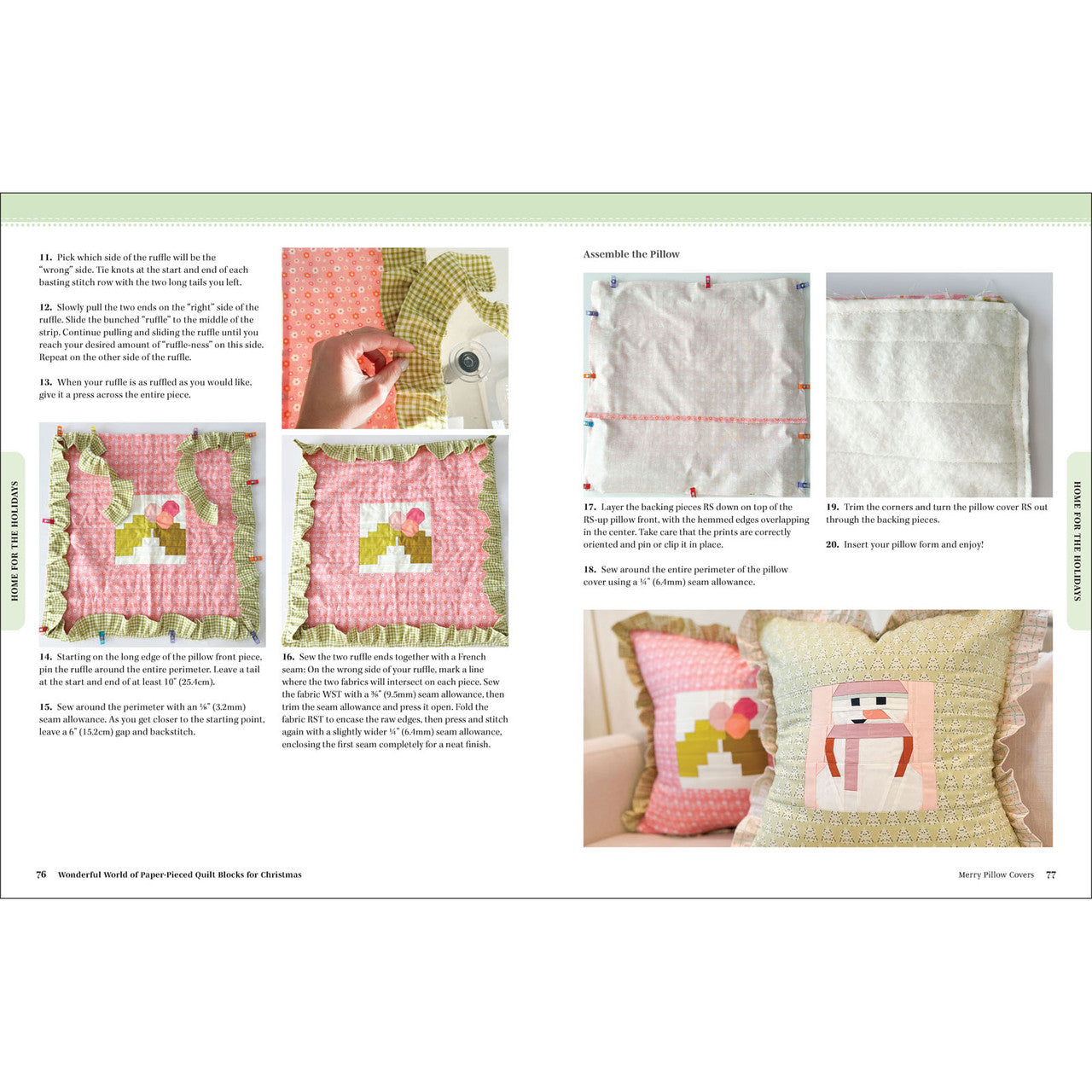Pre-Order Liza Taylor Wonderful World of Paper-Pieced Quilt Blocks for Christmas