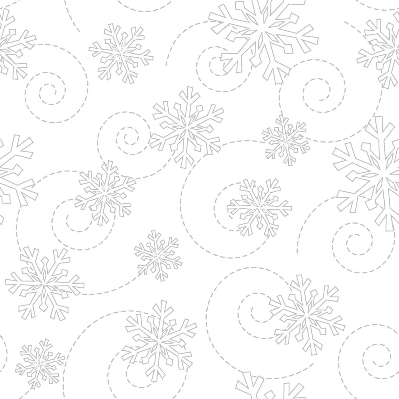 Kimberbell Basics Snowflakes MAS8240-WW by the yard