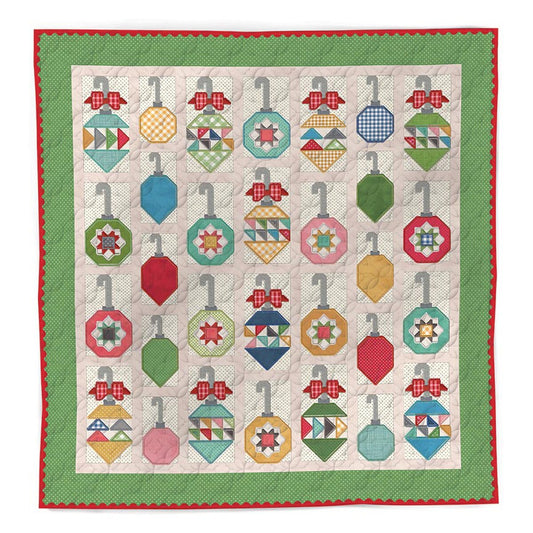 Pre-Order Machine Embroidery Decorating the Tree Quilt (Aug 2026)