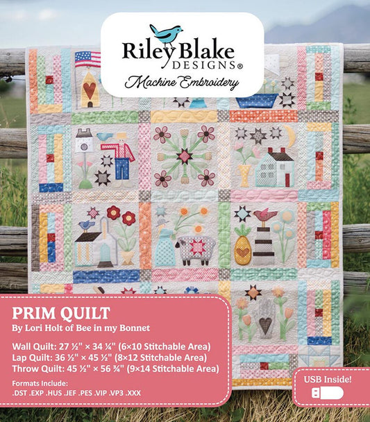 Pre-Order Lori Holt Prim Quilt USB