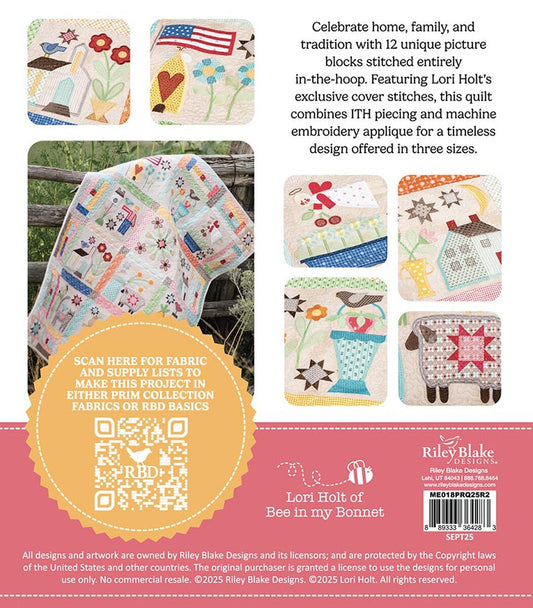 Pre-Order Lori Holt Prim Quilt USB