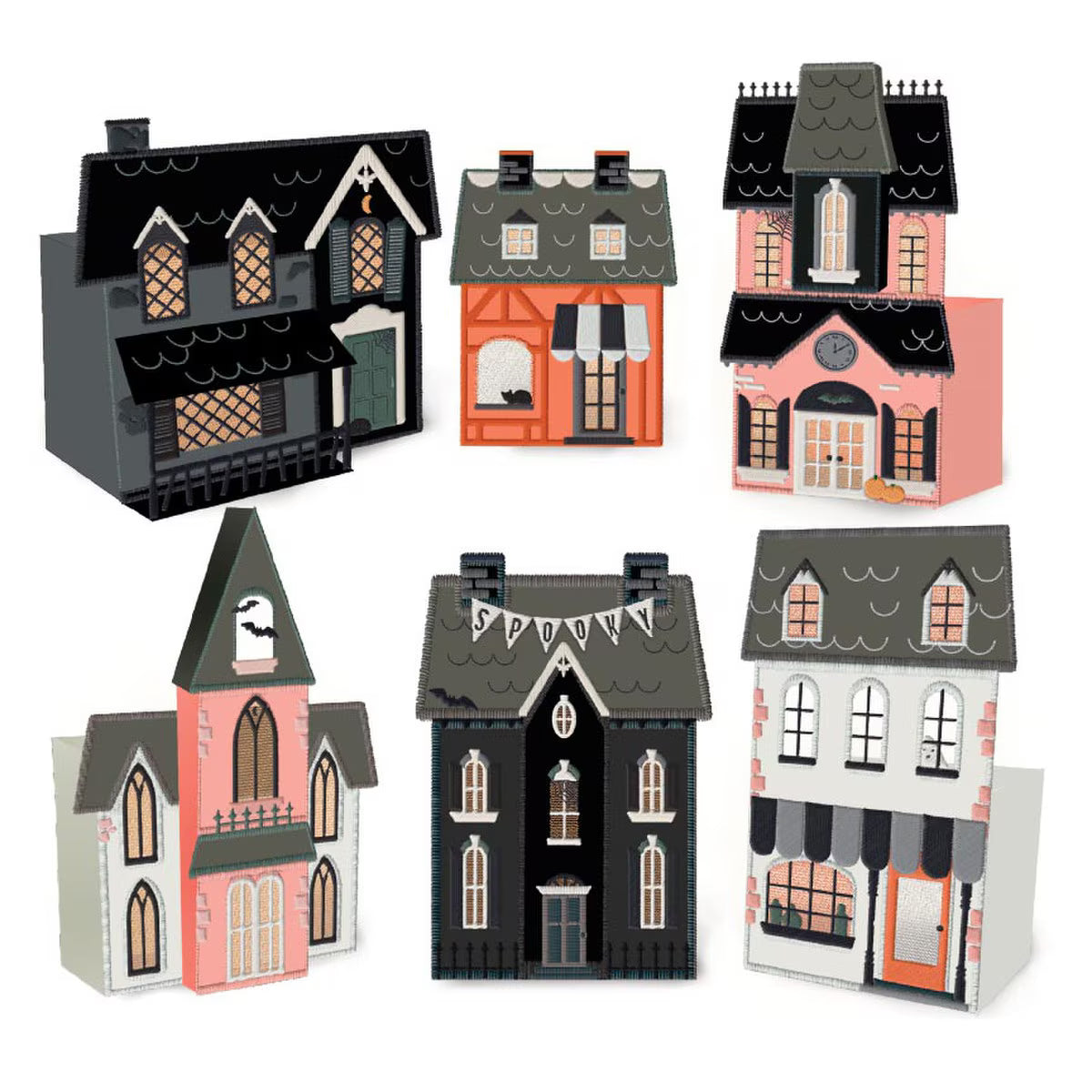 Pre-Order Riley Blake Frank and Town Machine Embroidery Frank 'n Town
