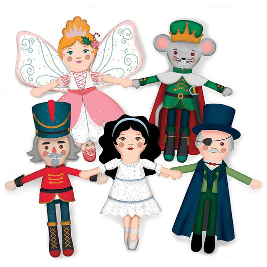 Pre-Order Jennifer Long Machine Embroidery Nutcracker Tradition Dolls