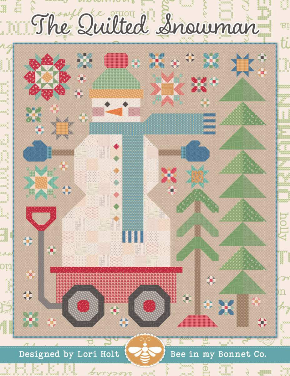 Lori Holt It's Sew Emma The Quilted Snowman Quilt Pattern