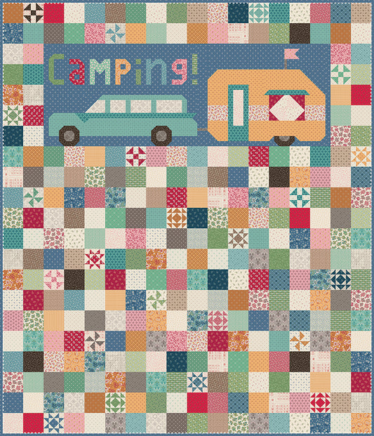 Pre-Order It's Sew Emma Vintage Camping Quilt Pattern Dec 2026