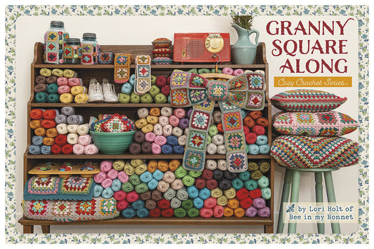 Lori Holt's It's Sew Emma Granny Square Along Crochet Book