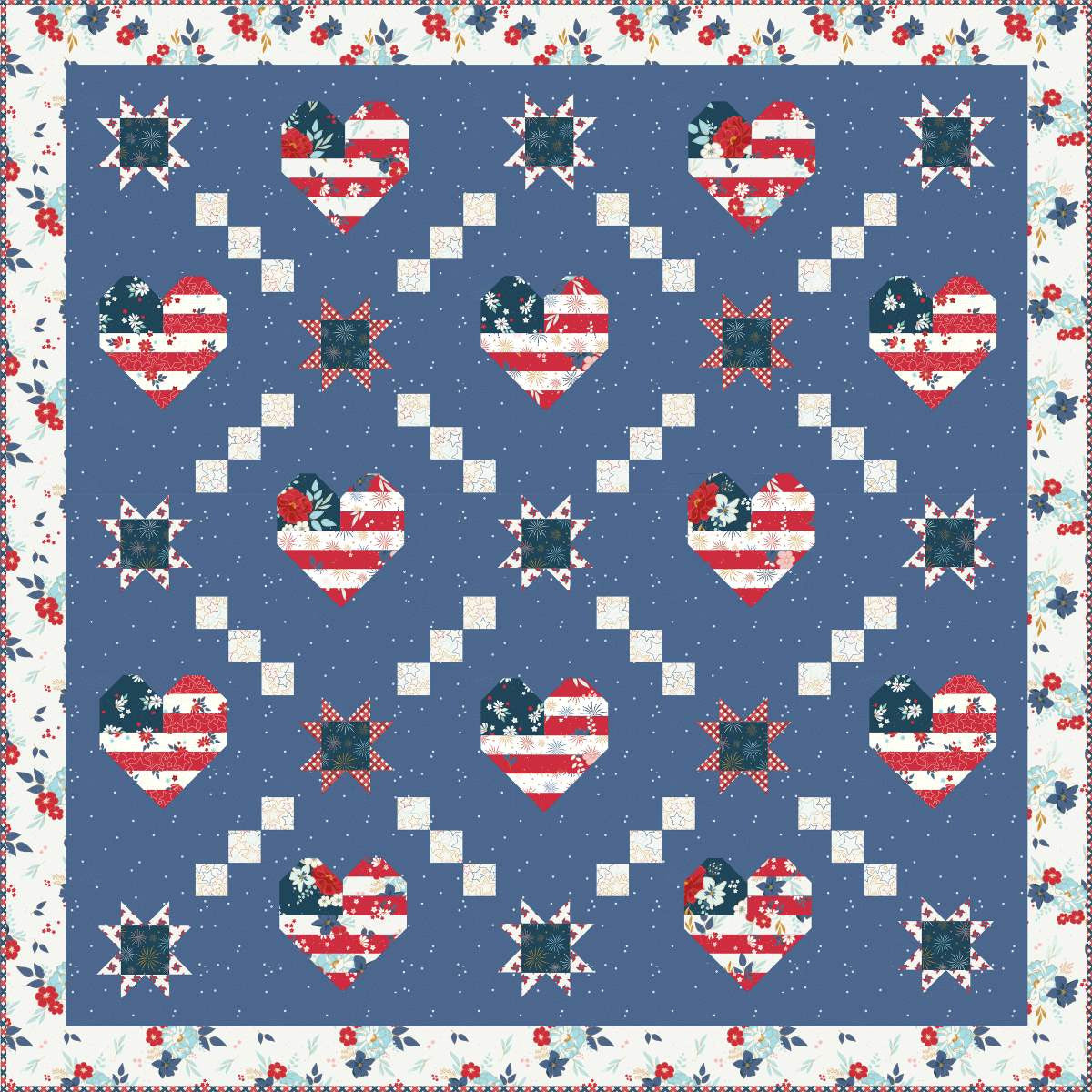 Beverly McCullough Sweet Freedom Quilt Pattern
