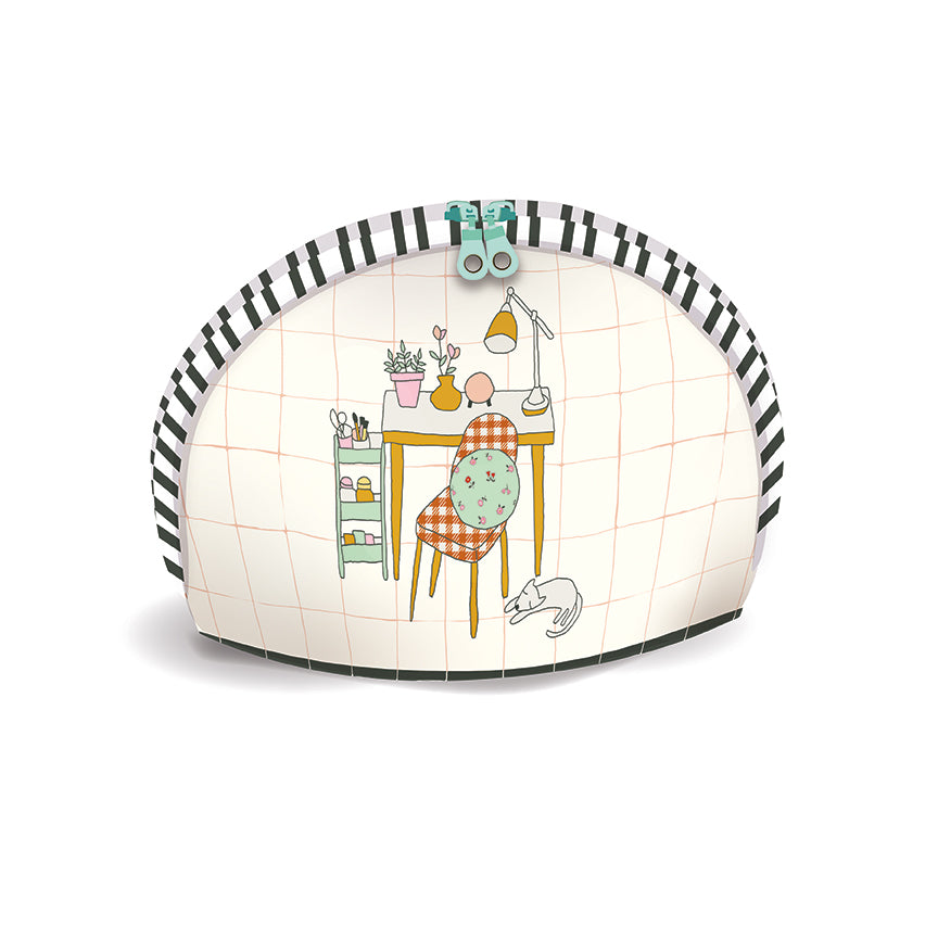 Minki Kim Pouch Panels 35 1/2" x 43 1/2" Memories Pouch Panel