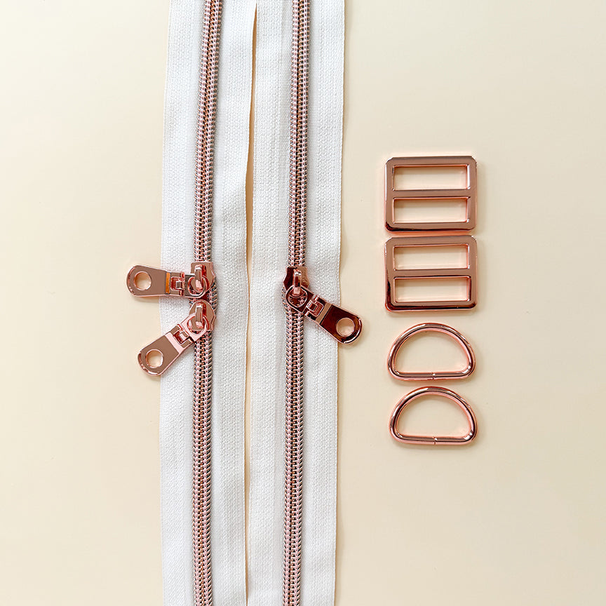Minki Kim Ashmere Backpack Hardware Kit Rose Gold