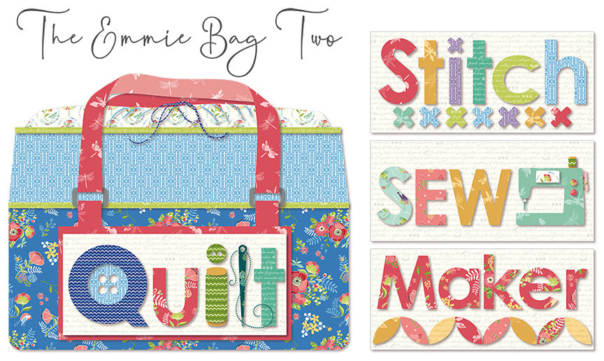Cherry Blossoms Quilting The Emmie Bag Two Bag Pattern