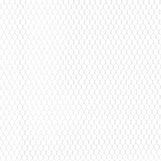 Lightweight Mesh Fabric White PAASUP209-WHI