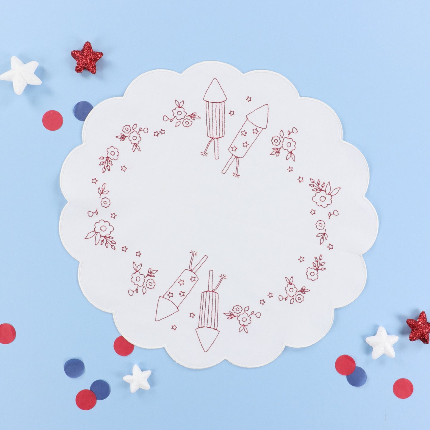 Kimberbell Scalloped Table Round