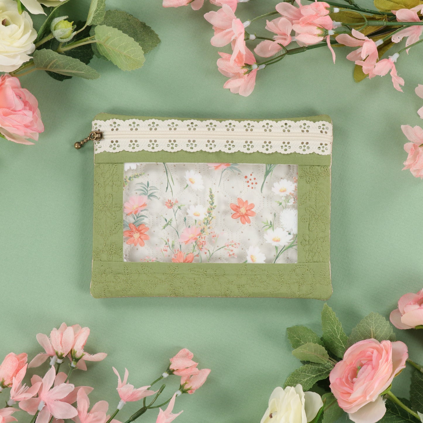 Pre-Order Kimberbell "Peek-A-Bloom  Zipper Pouches " designs