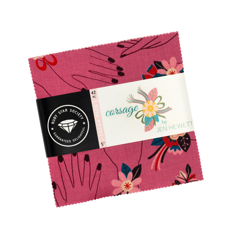 Corsage Charm Pack RS6057PP Ruby Star Precut
