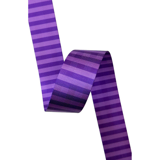 Purple Stripe Webbing 2" x 1yds SADSASSWEB05