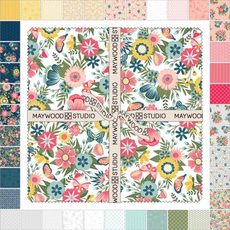 Kimberbell 10in Vintage Flora 42pcs/bundle # SQ-MASVINF