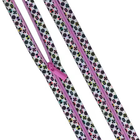 Tula Pink Prince Charming Deja Vu Collection: 3 Yards of #5 Zippers Taffy # ZBY5C142