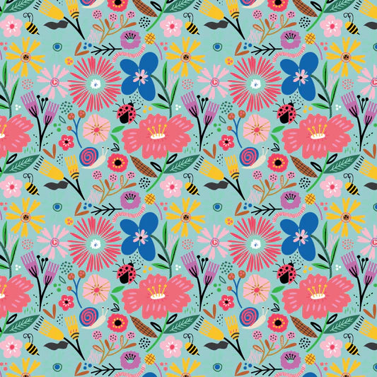 Poppie Cotton Hey Love Bug Designer: Kenzie Elston Fat Quarter Bundle (19 pcs)