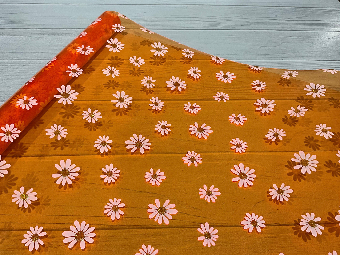 Wonderground Fabrics and Crafts - Daisy Clear TPU