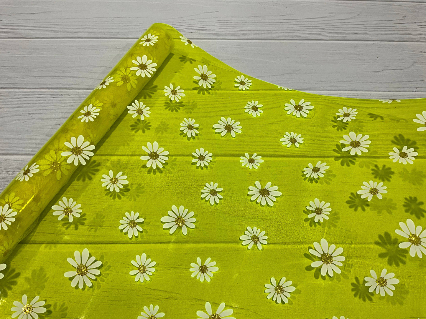 Wonderground Fabrics and Crafts - Daisy Clear TPU
