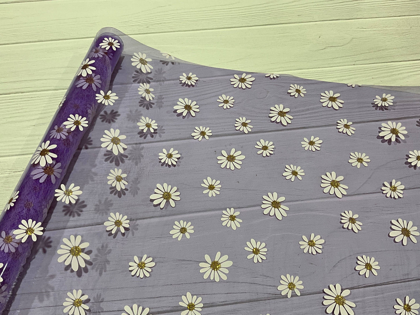 Wonderground Fabrics and Crafts - Daisy Clear TPU