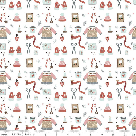 Riley Blake Warm Wishes Fabric By the Yard