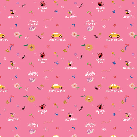 Poppie Cotton Hey Love Bug Designer: Kenzie Elston Fat Quarter Bundle (19 pcs)