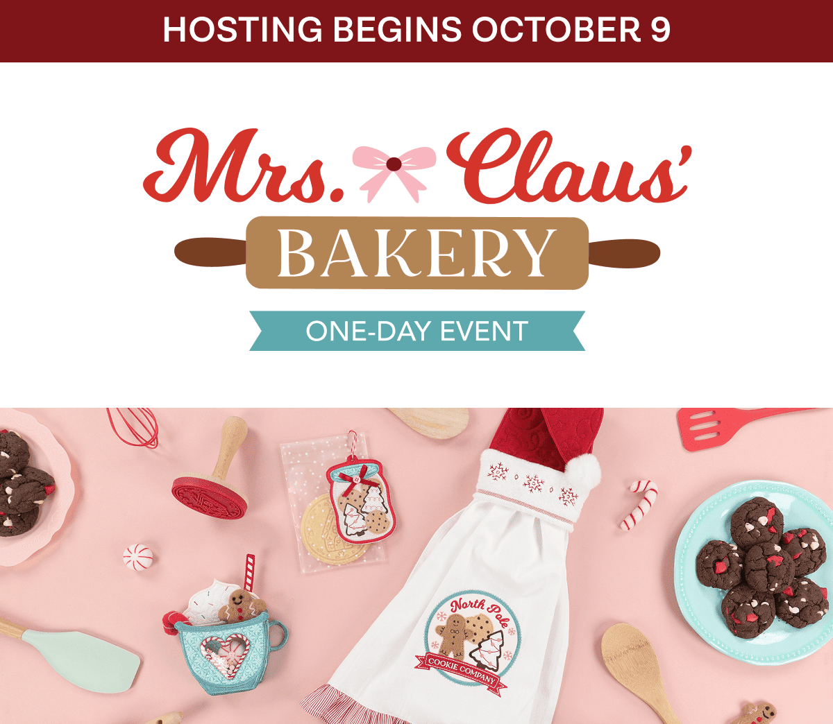 Kimberbell's Mrs. Claus' Bakery Event Nov. 7th 2026 Virtual