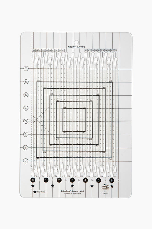 Stripology© Quarters MINI Ruler CGRGE4