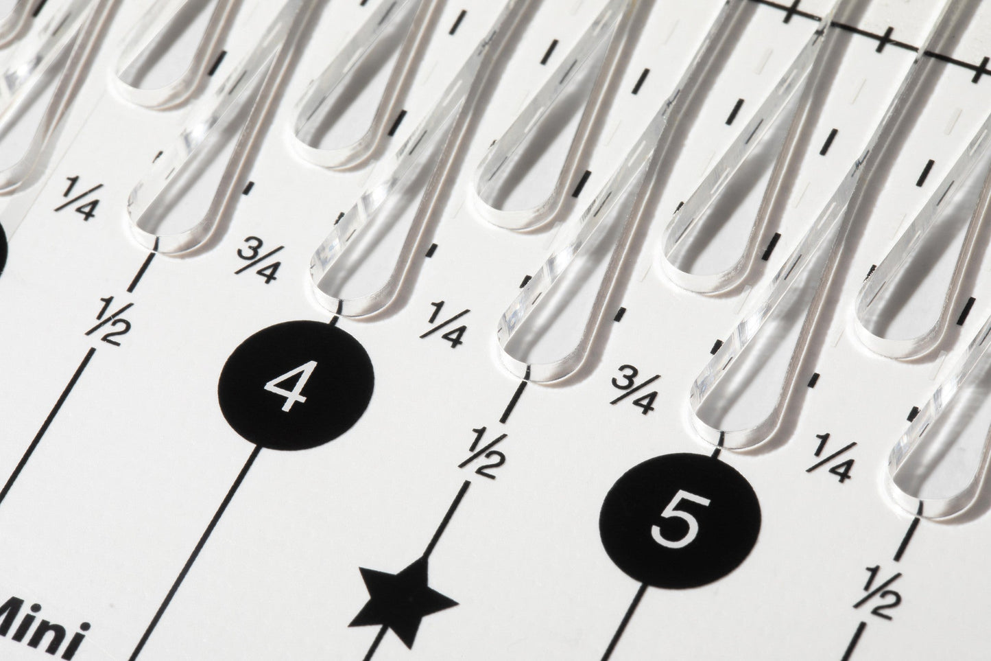 Stripology© Quarters MINI Ruler CGRGE4