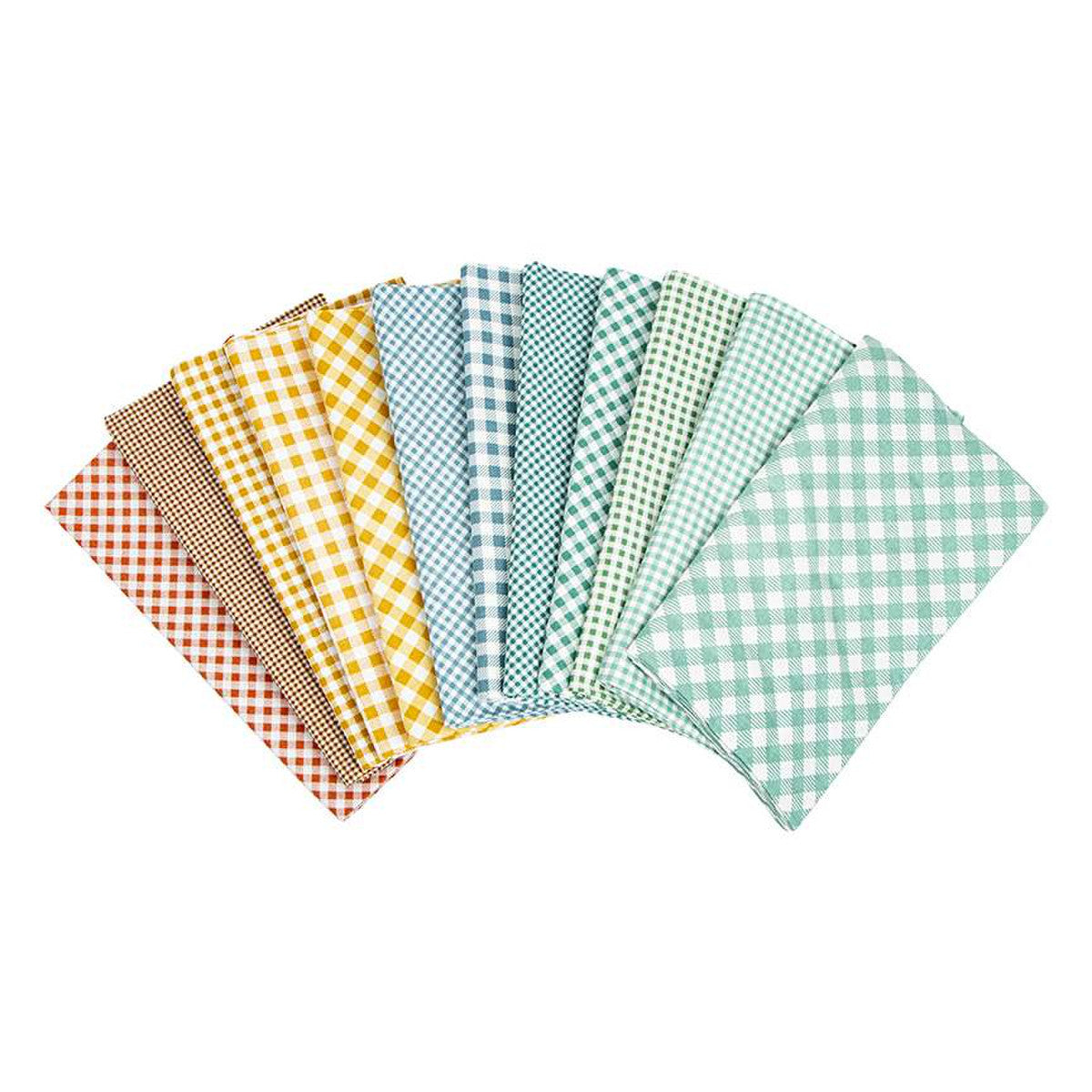 Lori Holt Bee Ginghams 1-Yard Bundle Sea Glass